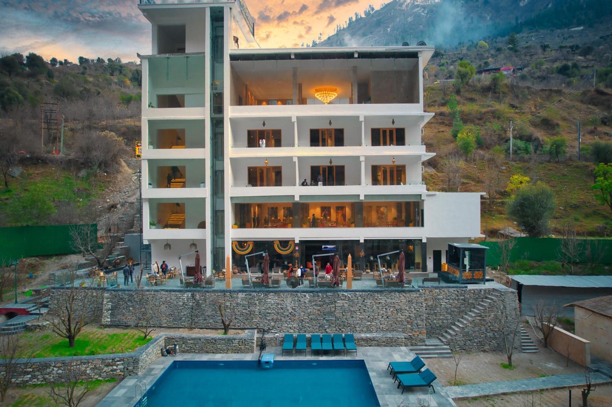 Echor Palm Bliss Riverside Resort & Spa Kasol Extérieur photo