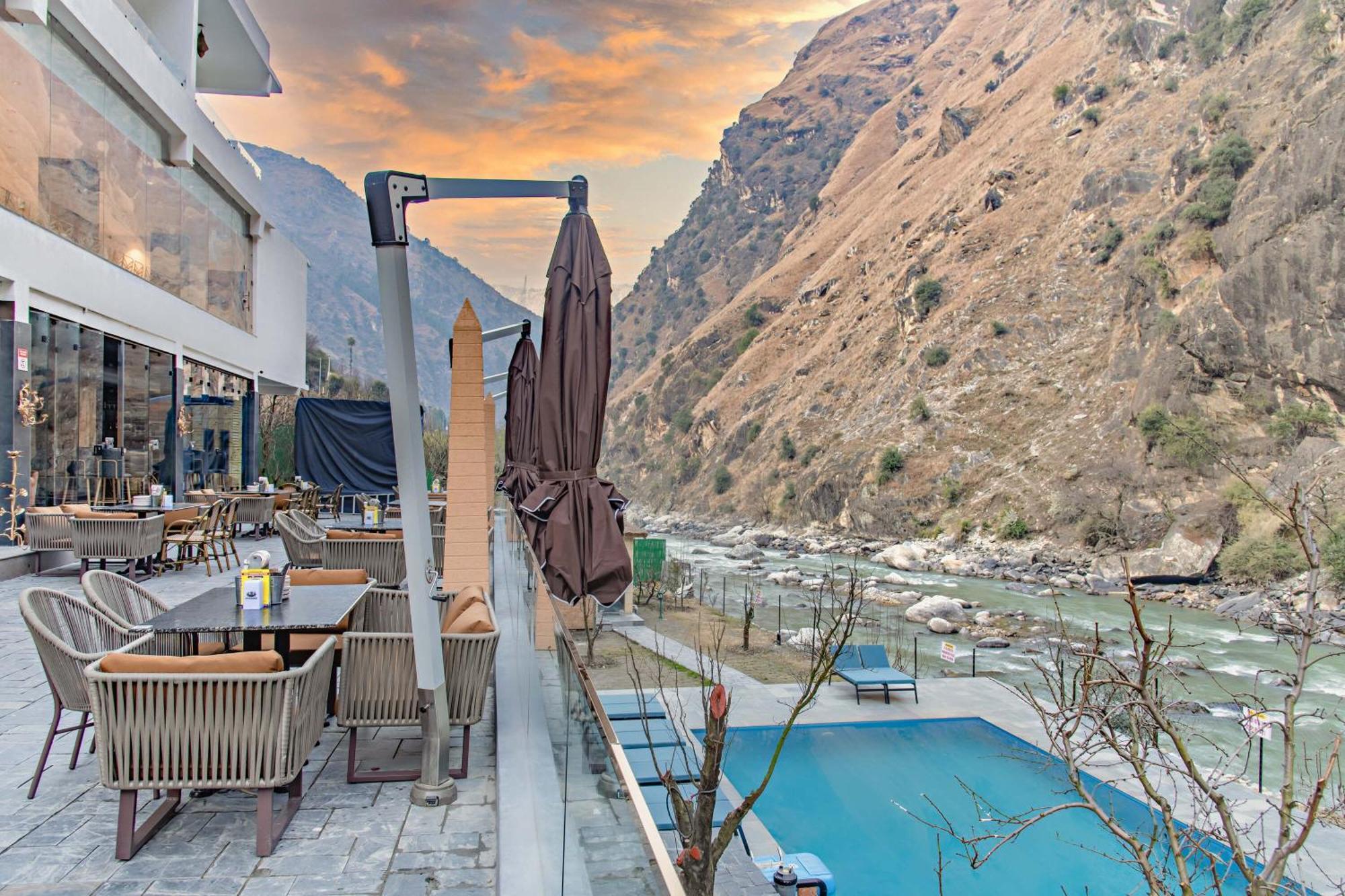 Echor Palm Bliss Riverside Resort & Spa Kasol Extérieur photo